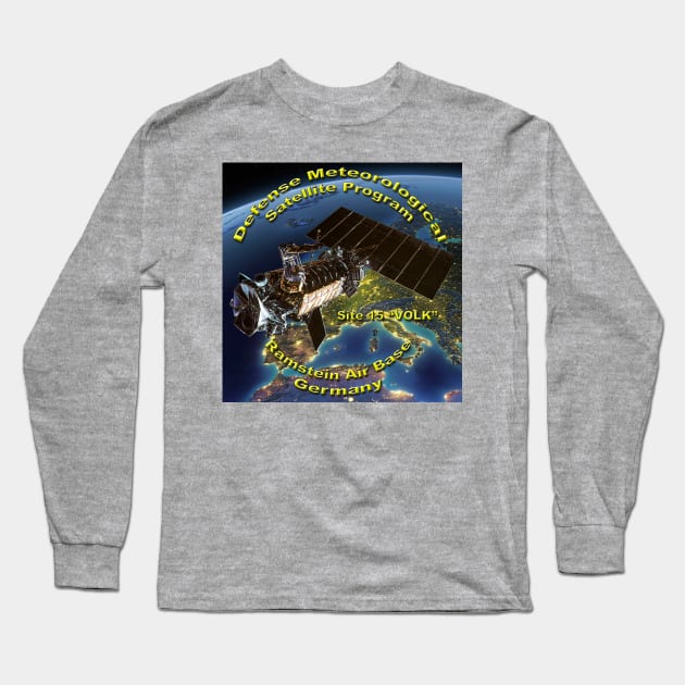 Defense Meteorological Satellite Program Long Sleeve T-Shirt by VoodooNite